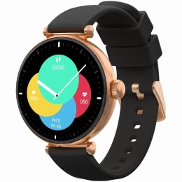 Gravity Smartwatch Gravity Różowe Złoto Czarny 2 Paski GT26-6