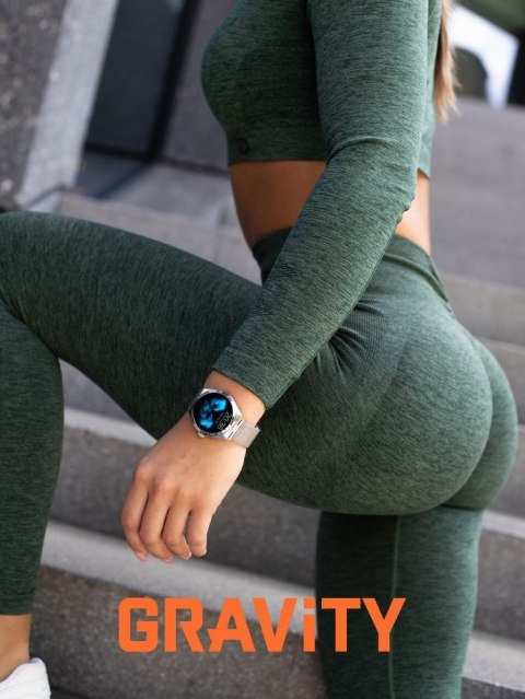Gravity Smartwatch Gravity Srebrny GT25-7