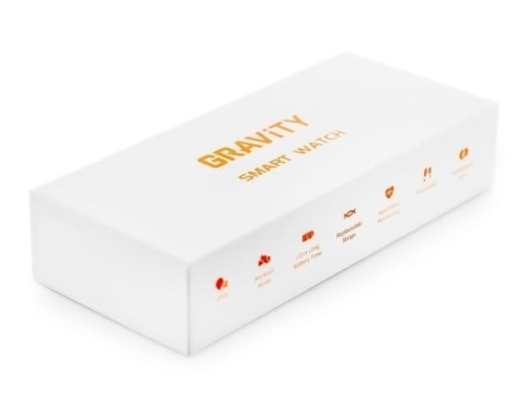 Gravity Smartwatch Gravity Srebrny GT25-7