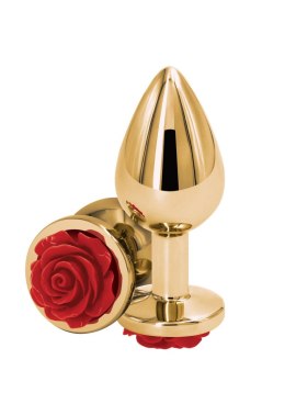 SCALA Rose Buttplug Medium Red