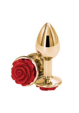 SCALA Rose Buttplug Small Red