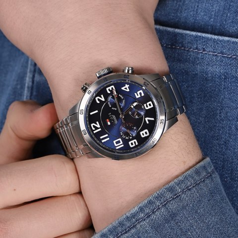 Tommy Hilfiger ZEGAREK MĘSKI TOMMY HILFIGER 1791053 TREND (zf078b) + BOX