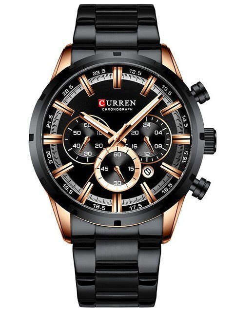 Curren ZEGAREK MĘSKI CURREN 8355 CHRONOGRAF (zc028d) +BOX