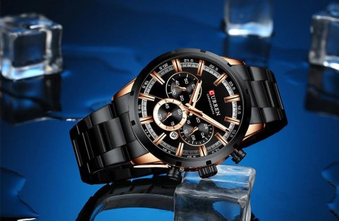 Curren ZEGAREK MĘSKI CURREN 8355 CHRONOGRAF (zc028d) +BOX