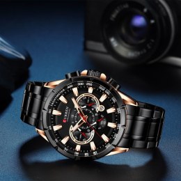 Curren ZEGAREK MĘSKI CURREN 8363 (zc018c) - CHRONOGRAF