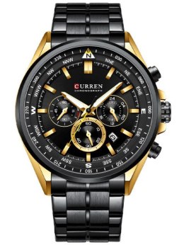 Curren ZEGAREK MĘSKI CURREN 8399 (zc016c -CHRONOGRAF +BOX