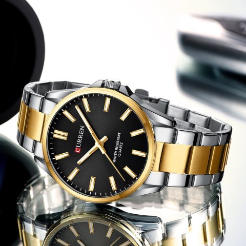 Curren ZEGAREK MĘSKI CURREN 9090G (zc041b) + BOX