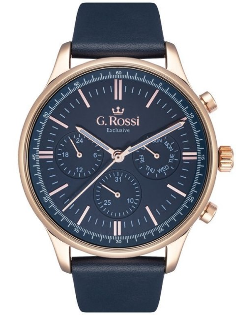 G. Rossi ZEGAREK G. ROSSI - E-10602A2-6F3 - EXCLUSIVE (zg278f) + BOX