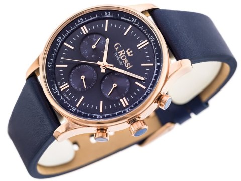 G. Rossi ZEGAREK G. ROSSI - E-10602A2-6F3 - EXCLUSIVE (zg278f) + BOX