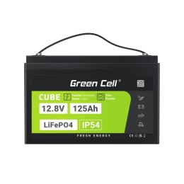 GREEN CELL AKUMULATOR LIFEPO4 CUBE 125AH 12V/12.8V 1600WH LFPGC12V125AH