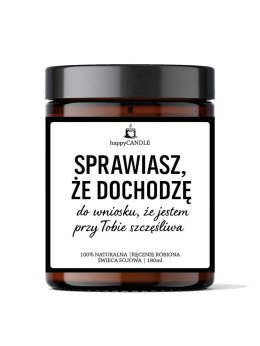 Grammi Świeca sojowa SPRAWIASZ ŻE DOCHODZĘ
