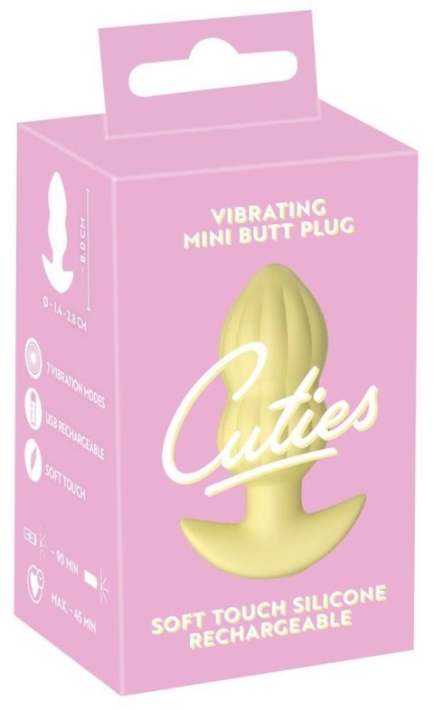 ORION Cuties Vibrating Plug Yellow