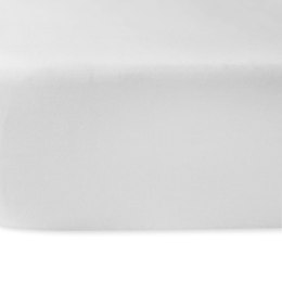 Prześcieradło satyna bawełniana biały 603/200x220
