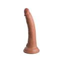 Dildo 18Cm King Cock Elite Dual Density Silicone Cock Tan Pipedream