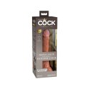 Dildo 18Cm King Cock Elite Dual Density Silicone Cock Tan Pipedream