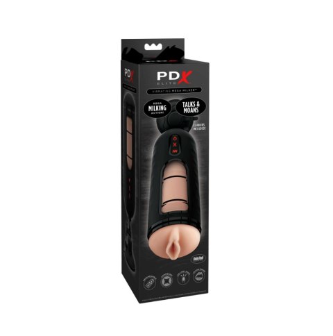 Masturbator Pdx Elite Vibrating Mega Milker Light Pipedream