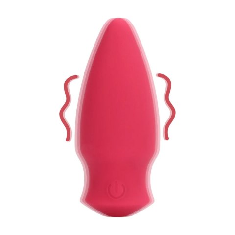 SHOTS Cone Shaped Bullet Vibrator - Blushing Red