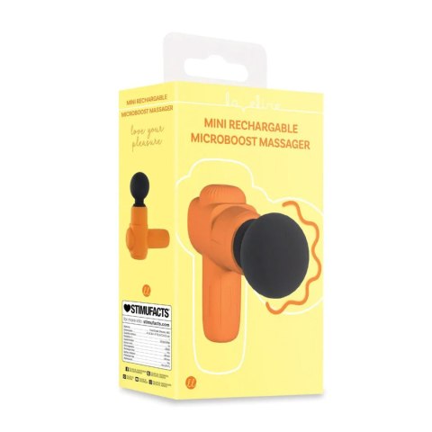 SHOTS Mini Rechargable Microboost Massager - Orange