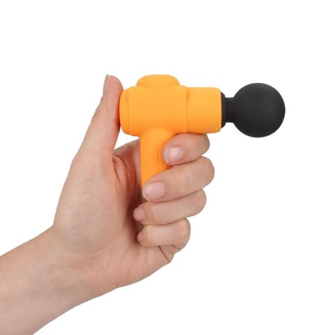 SHOTS Mini Rechargable Microboost Massager - Orange