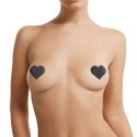 SHOTS Nipple Cover Set - Cross Star Heart - Black