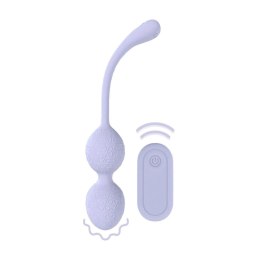 SHOTS Vibrating Bead Kegel with Remote Control - Lavender