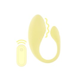 SHOTS Vibrating G-Spot Vibe with Remote Control - Yellow