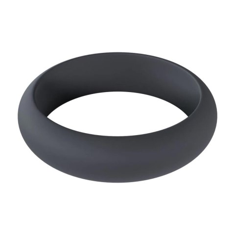 SHOTS Wide O Silicone Cockring - S - 30mm - Black