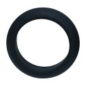 SHOTS Wide O Silicone Cockring - S - 30mm - Black