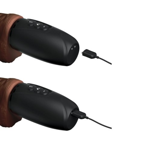 Wibrator King Cock Thrusting Cock With Balls Pipedream