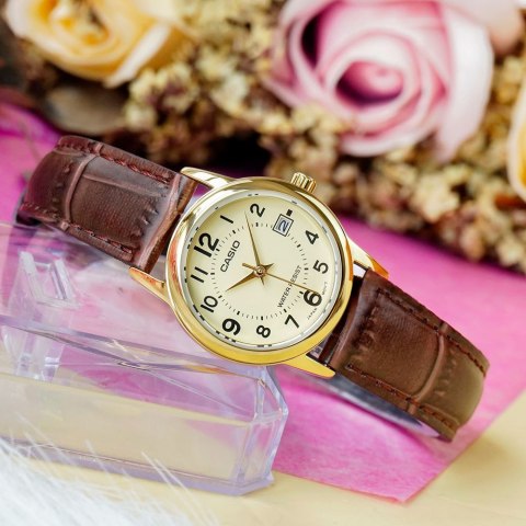 Casio ZEGAREK DAMSKI CASIO LTP-V002GL-9BUDF (zd584e) + BOX