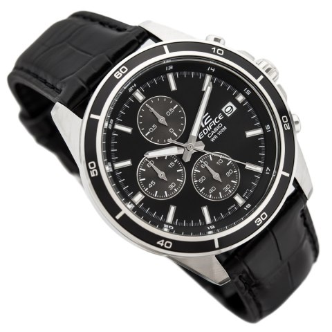 Casio ZEGAREK MĘSKI CASIO EDIFICE Chronograph EFR-526L-1AV + BOX