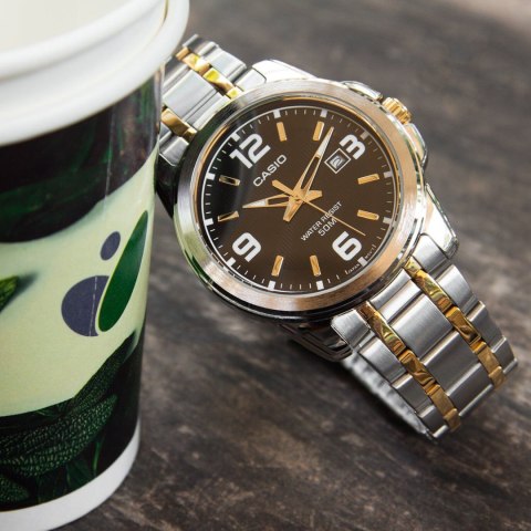 Casio ZEGAREK MĘSKI CASIO MTP-1314SG-1AVDF (zd024d) + BOX