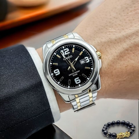 Casio ZEGAREK MĘSKI CASIO MTP-1314SG-1AVDF (zd024d) + BOX