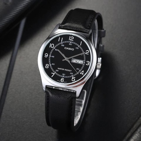 Casio ZEGAREK MĘSKI CASIO MTP-V006L-1B2 (zd210c) + BOX