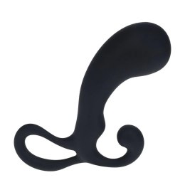 SHOTS Bulb with Loop Silicone Prostate Massager - L - Black