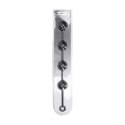 SHOTS Silicone Round Anal Balls - XXL - 60mm - Black