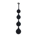 SHOTS Silicone Waterdrop Anal Balls - XXL - 60mm - Black