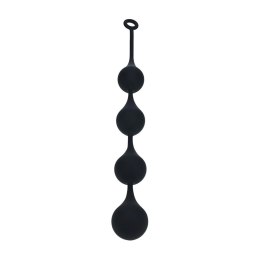 SHOTS Silicone Waterdrop Anal Balls - XXL - 60mm - Black