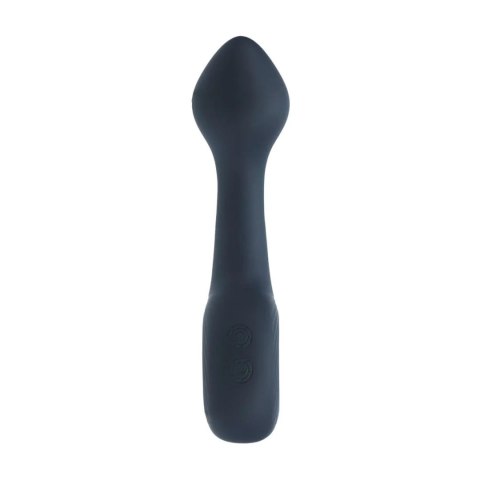 SHOTS Vibrating Bulb Silicone Prostate Massager with Loop - Black