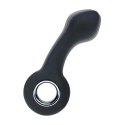 SHOTS Vibrating Bulb Silicone Prostate Massager with Loop - Black