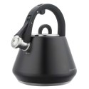CZAJNIK STALOWY Z GWIZDKIEM 2,5L KLAUSBERG KB-7948 CZARNY