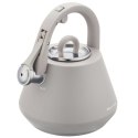 CZAJNIK STALOWY Z GWIZDKIEM 2,5L KLAUSBERG KB-7949 SZARY