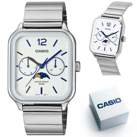 Casio ZEGAREK MĘSKI CASIO MTP-M305D-7AVDF + BOX