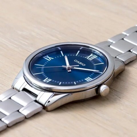Casio ZEGAREK MĘSKI CASIO MTP-V005D-2B5 + BOX