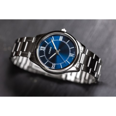 Casio ZEGAREK MĘSKI CASIO MTP-V005D-2B5 + BOX
