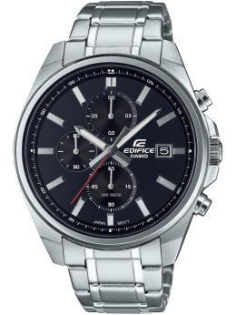 Casio Zegarek Męski Casio Edifice 43mm EFV-610D-1AVUEF + BOX