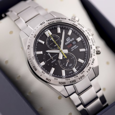 Casio Zegarek Męski Casio Edifice Chronograph EFR-574D-1AV + BOX