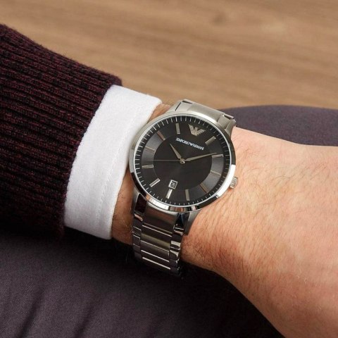 Emporio Armani ZEGAREK MĘSKI EMPORIO ARMANI AR2457 - RENATO (zi031a)