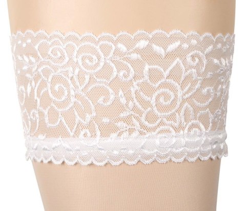 ORION Hold-up Stockings white 5