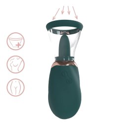 SHOTS Boost - Rechargeable Vulva and Breast Pump - Forest Green